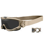 Wiley X Spear Goggles with Coyote Frame